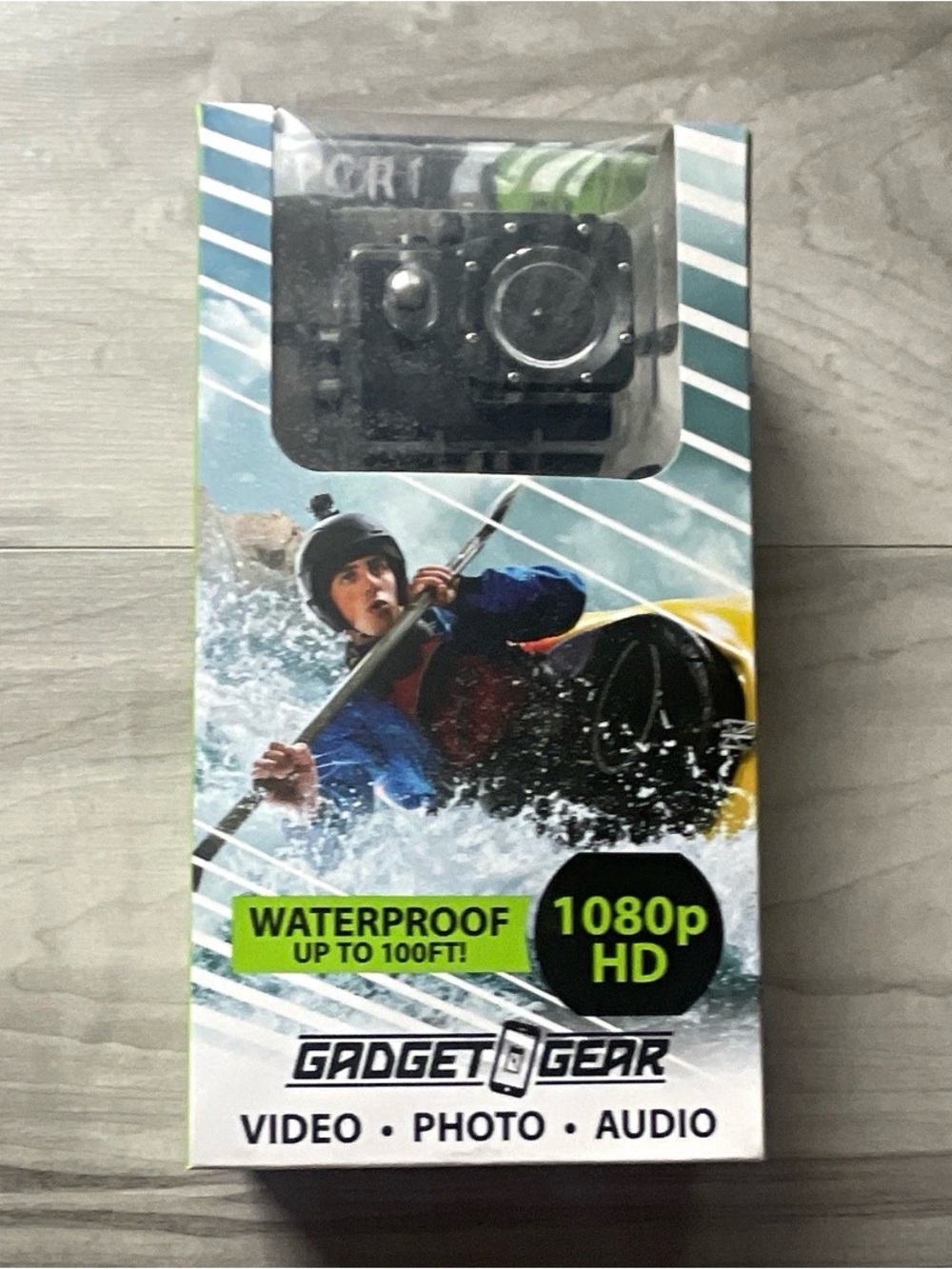 GO PRO Waterproof Action Camera - Black - 1080p HD
